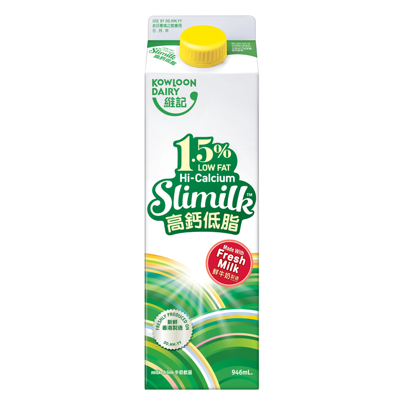 1.5% Low Fat Hi-Calcium Slimilk™ (946mL)