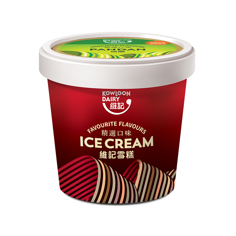 Pandan Ice Cream Cup
