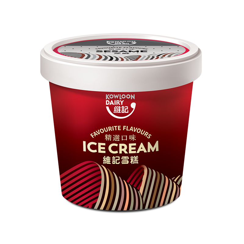 Sesame Ice Cream Cup