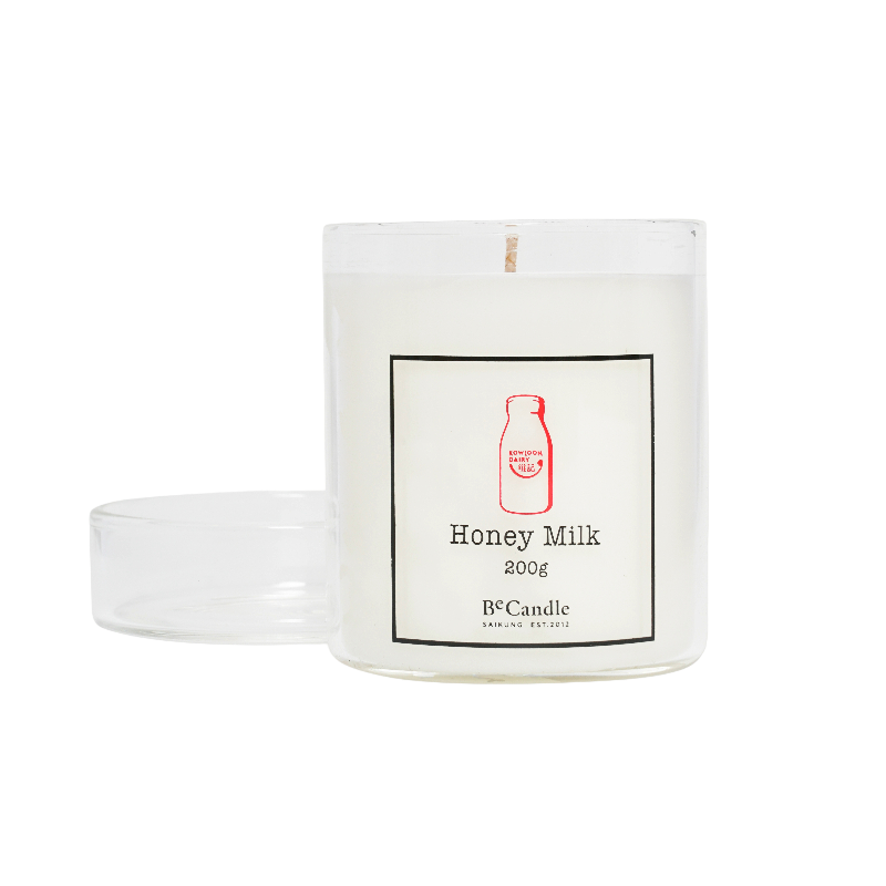 Kowloon Dairy x BeCandle Limited Edition Honey Milk Scented Candle (200g)