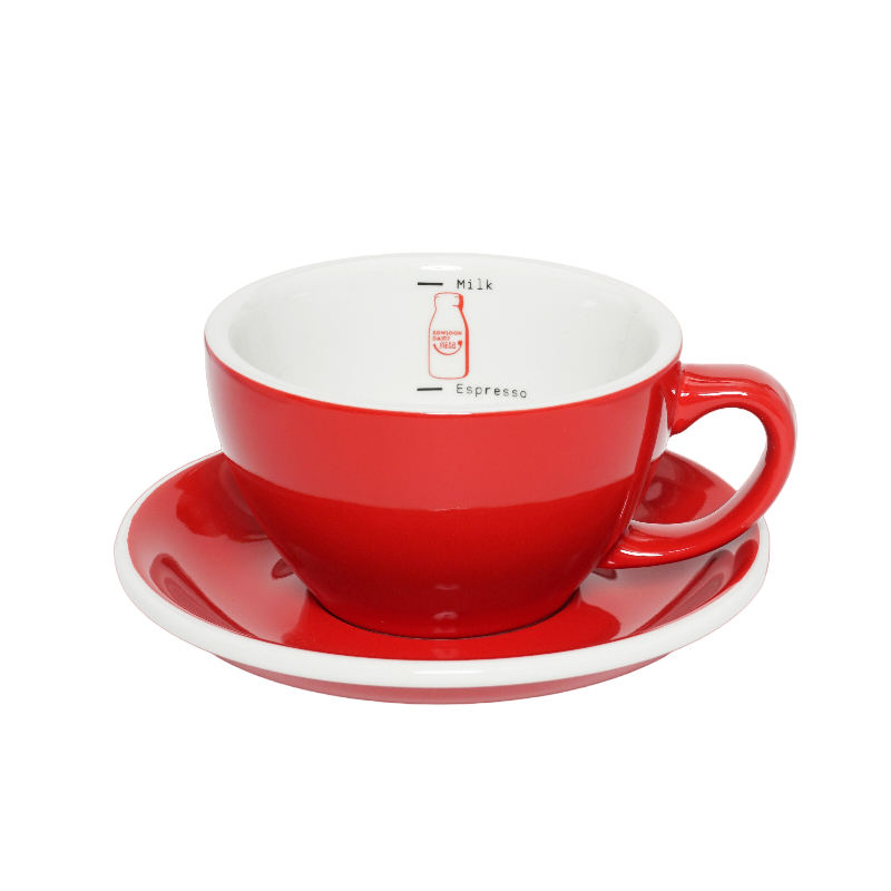 Kowloon Dairy x Loveramics Limited Edition 300mL Café Latte Cup & Saucer